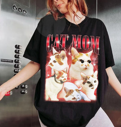 Cat Mom Custom Vintage Shirt, Custom Your Cat Graphic Unisex T-Shirt, Cat Personalize Bootleg Retro 90's Tee Gift For Cat Mom 1-2_4f9a214b-5684-43a6-88da-4142f7dc722b.jpg